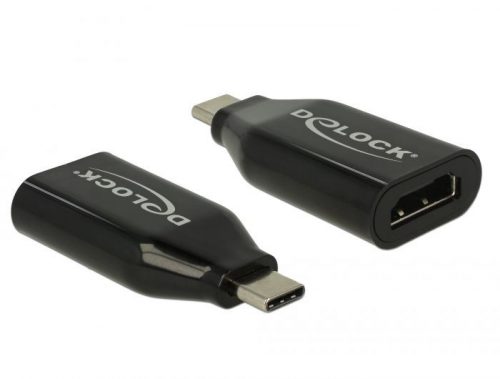 DeLock USB Type-C male > HDMI female (DP Alt Mode) 4K 60Hz Adapter Black