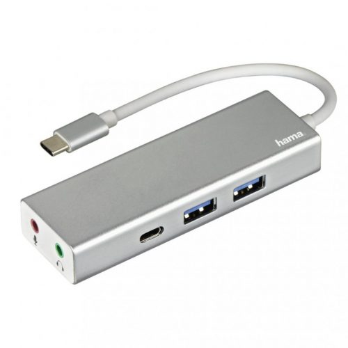 Hama USB 3.1 TYPE-C HUB (2 USB, 1 USB TYPE-C) +3,5" AUDIO