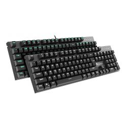   Natec Genesis Thor 300 Gaming Outemu Blue Mechanical billentyűzet Black HU