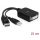 DeLock DisplayPort 1.1 male > DVI-D (Single Link) Active adapter Black