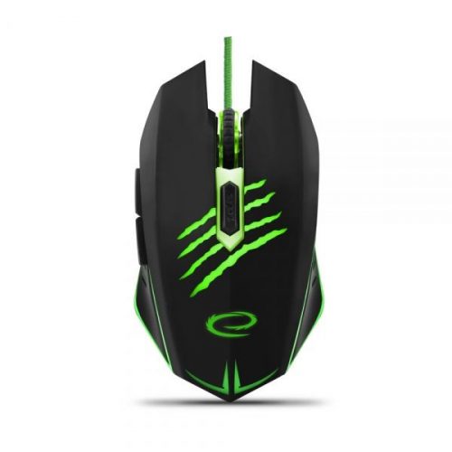 Esperanza MX209 Claw Wired mouse Black/Green