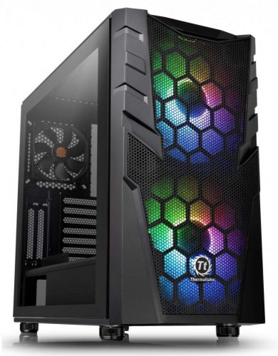 Thermaltake Commander C32 TG ARGB Tempered Glass Black