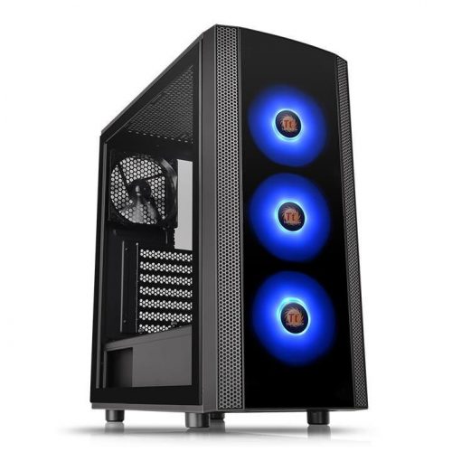 Thermaltake Versa J25 Tempered Glass RGB Edition Black