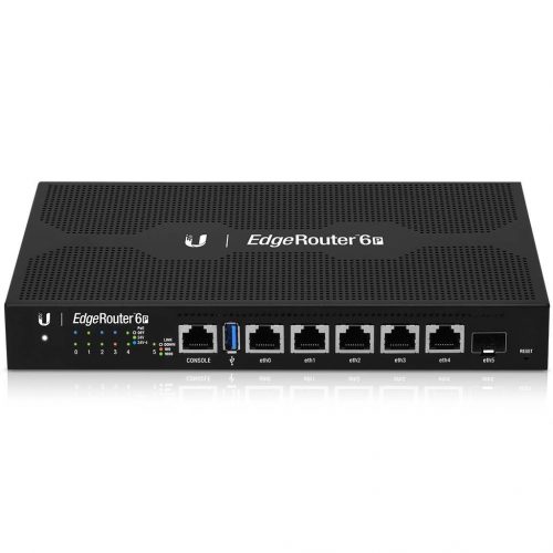 Ubiquiti EdgeRouter 6P 6-Port Gigabit Router with 1 SFP Port