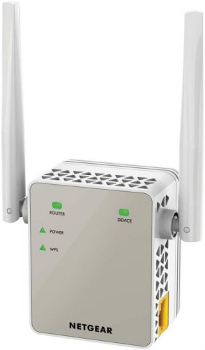 Netgear EX6120 AC1200 WiFi Essentials Edition Range Extender White