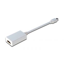   Assmann miniDisplayPort - HDMI Adapter/Converter cable 0,15m White