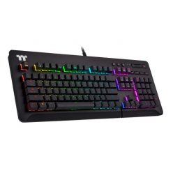   Thermaltake TT eSports Level 20 GT RGB (Razer Green) Mechanical Gaming Keyboard Black US