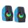 Rampage RMS-G7 Falsetto RGB Speaker Blue