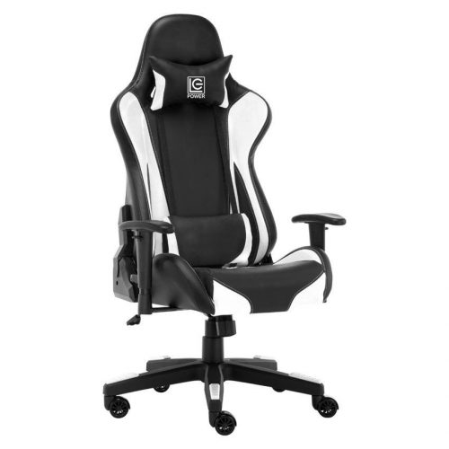 LC Power LC-GC-600BW Gaming Chair Black/White