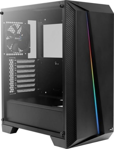 Aerocool Cylon Pro RGB Tempered Glass Black