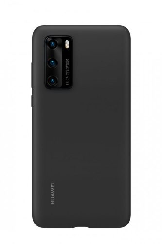 Huawei P40 Silicone case Black