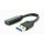 Gembird A-USB3-AMCF-01 USB 3.1 AM to Type-C female adapter cable 10cm Black