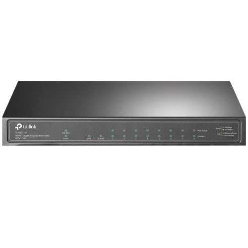 TP-Link TL-SG1210P 10-Port Gigabit Desktop Switch with 8-Port PoE+