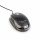 Gembird MUS-U-01-BKT optical mouse Black/Transparent