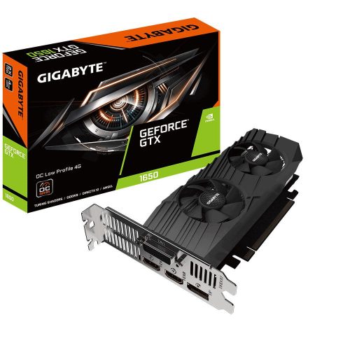 Gigabyte GTX 1650 D6 OC LOW PROFILE 4G GV-N1656OC-4GL