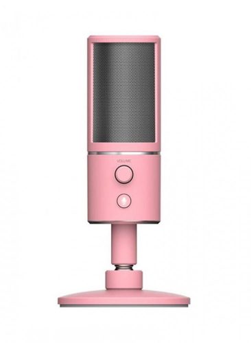 Razer Seiren X microphone Quartz Pink