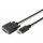 Assmann DisplayPort adapter cable, DP - DVI-D (Dual Link) (24+1) 3m Black