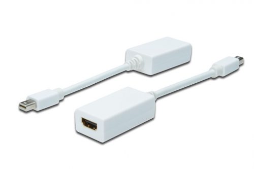 Assmann DisplayPort adapter cable, mini DP - HDMI type A