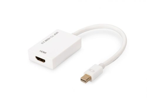 Assmann DisplayPort adapter cable, mini DP - HDMI type A