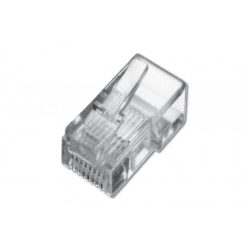   Assmann A-MO 8/8 SR vezeték csatlakozó RJ-45 8P8C Transparent