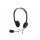 Ednet Stereo PC Headset with volume control Black