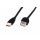 Assmann USB 2.0 extension cable, type A 3m Black