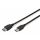 Assmann USB 3.2 extension cable, type A 1,8m Black