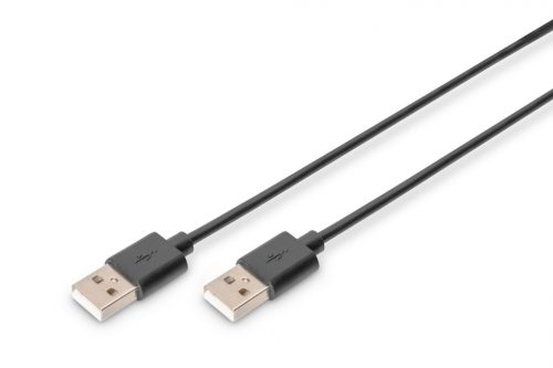 Assmann USB connection cable, type A 1m Black