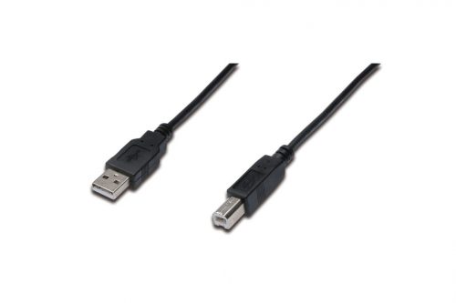 Assmann USB connection cable, type A - B 3m Black