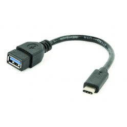 Gembird A-OTG-CMAF3-01 USB3.0 OTG Type-C adapter cable Black