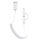 AWEI CL-53 2 in 1 USB - micro USB/Lightning cable 1m White