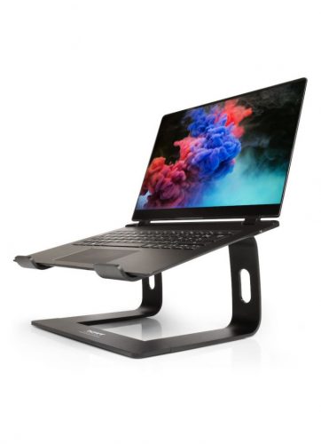 Port Designs Ergonomic Notebook Stand Black