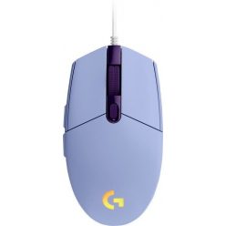 Logitech G102 LightSync Gamer mouse Purple