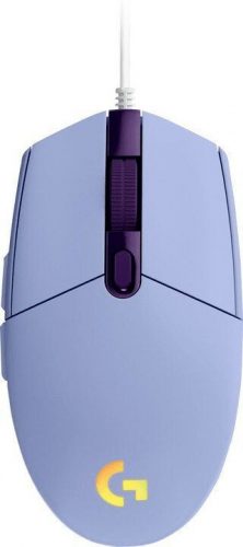 Logitech G102 LightSync Gamer mouse Purple