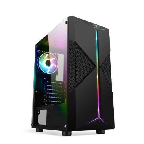 Spirit Of Gamer Clone 3 RGB Window Black