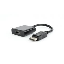 Gembird DisplayPort to HDMI adapter cable Black