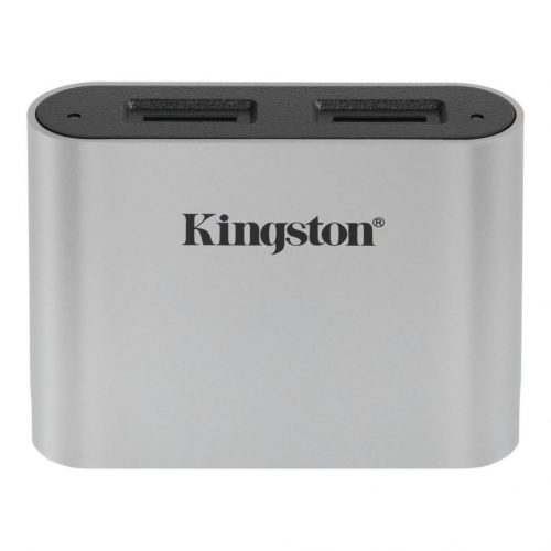 Kingston Workflow microSD USB 3.2 UHS-II Reader Silver