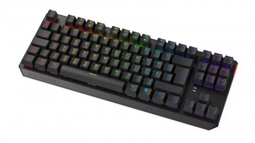 SPC Gear GK630K Tournament Kailh Blue Mechanical RGB Gamer Keyboard Black HU