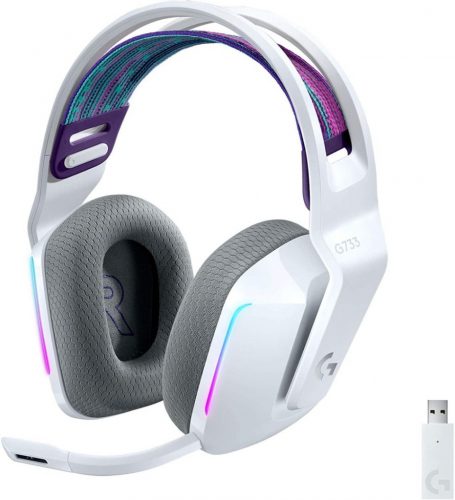 Logitech G733 Lightspeed Wireless RGB Headset White