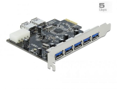 DeLock PCI Express Card > 5x external + 2x internal USB 3.0