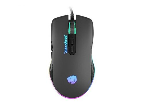 FURY Scrapper RGB Gaming Mouse Black