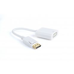   Gembird A-DPM-DVIF-002-W DisplayPort to DVI adapter cable White