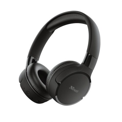 Trust Zena Bluetooth Wireless Headphones Black