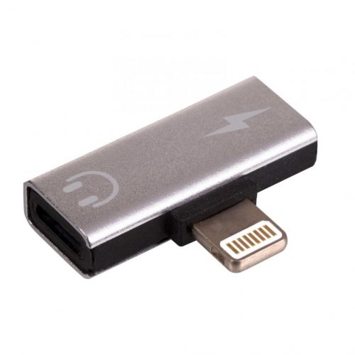 Akyga AK-AD-64 Lightning/Lightning/Lightning Adapter Silver