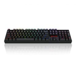   Redragon Mitra RGB Backlight Mechanical Keyboard Red Switches Black HU