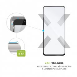   FIXED Üvegfólia Képernyővédő Full-Cover Samsung Galaxy A70/70s, full screen, Fekete