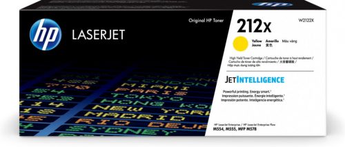 HP 212X Yellow toner