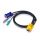 ATEN PS/2 KVM Cable with 3 in 1 SPHD 3m Black