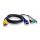 ATEN PS/2-USB KVM Cable 3m Black