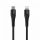 Canyon MFI-4 Charge And Sync Cable USB Type-C - Lightning Black